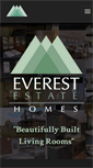 Mobile Screenshot of everestestatehomes.com